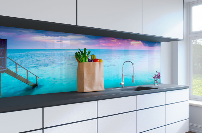 Printed Glass Splashbacks